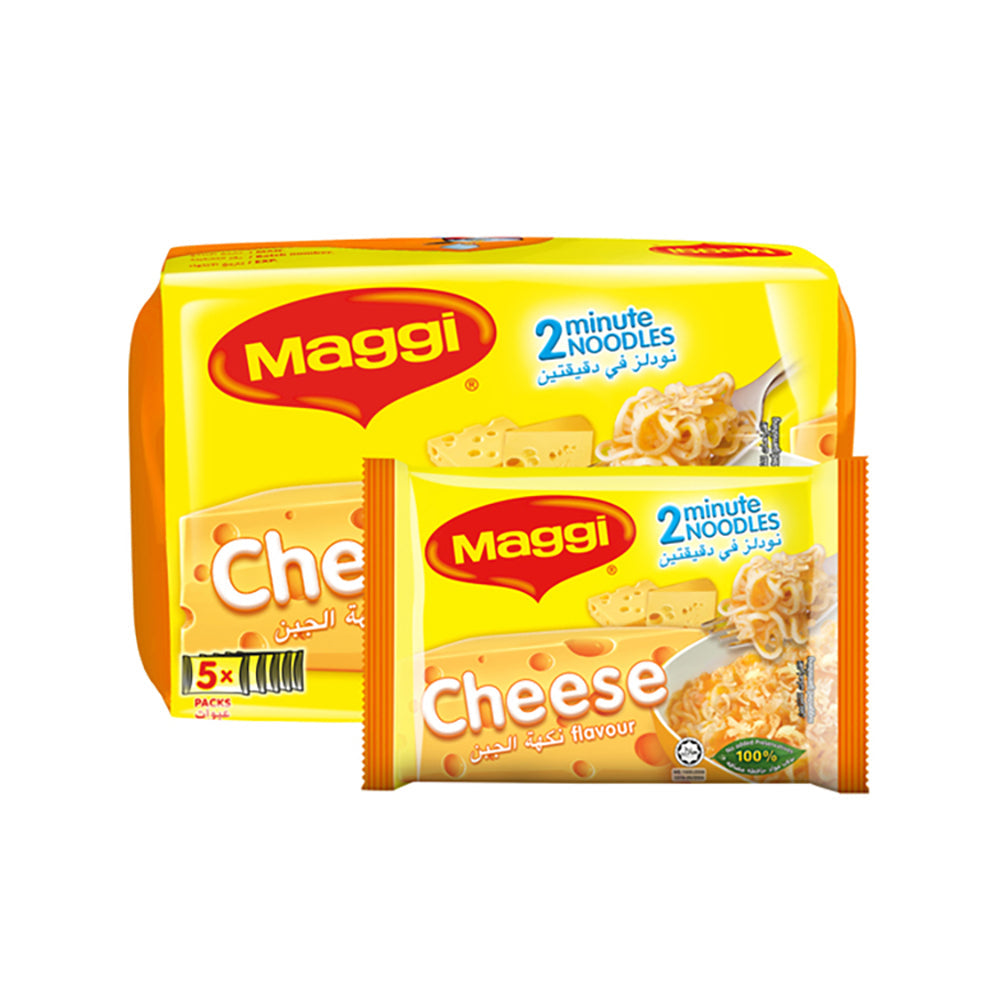 Maggi 2 Minutes Noodles Cheese 77Gx5's