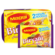Maggi 2 Minutes Noodles Biryani 77Gx5's