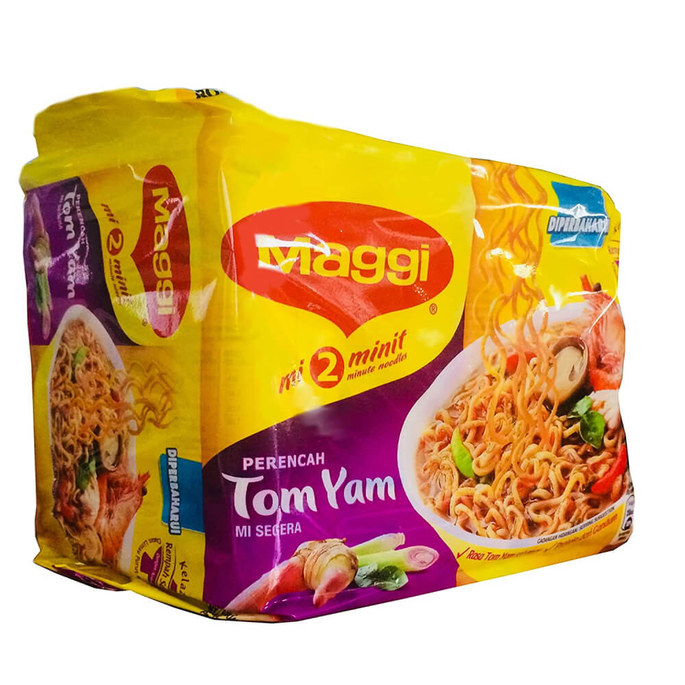 Maggi 2 Minutes Noodles Tom Yam 80Gmx5