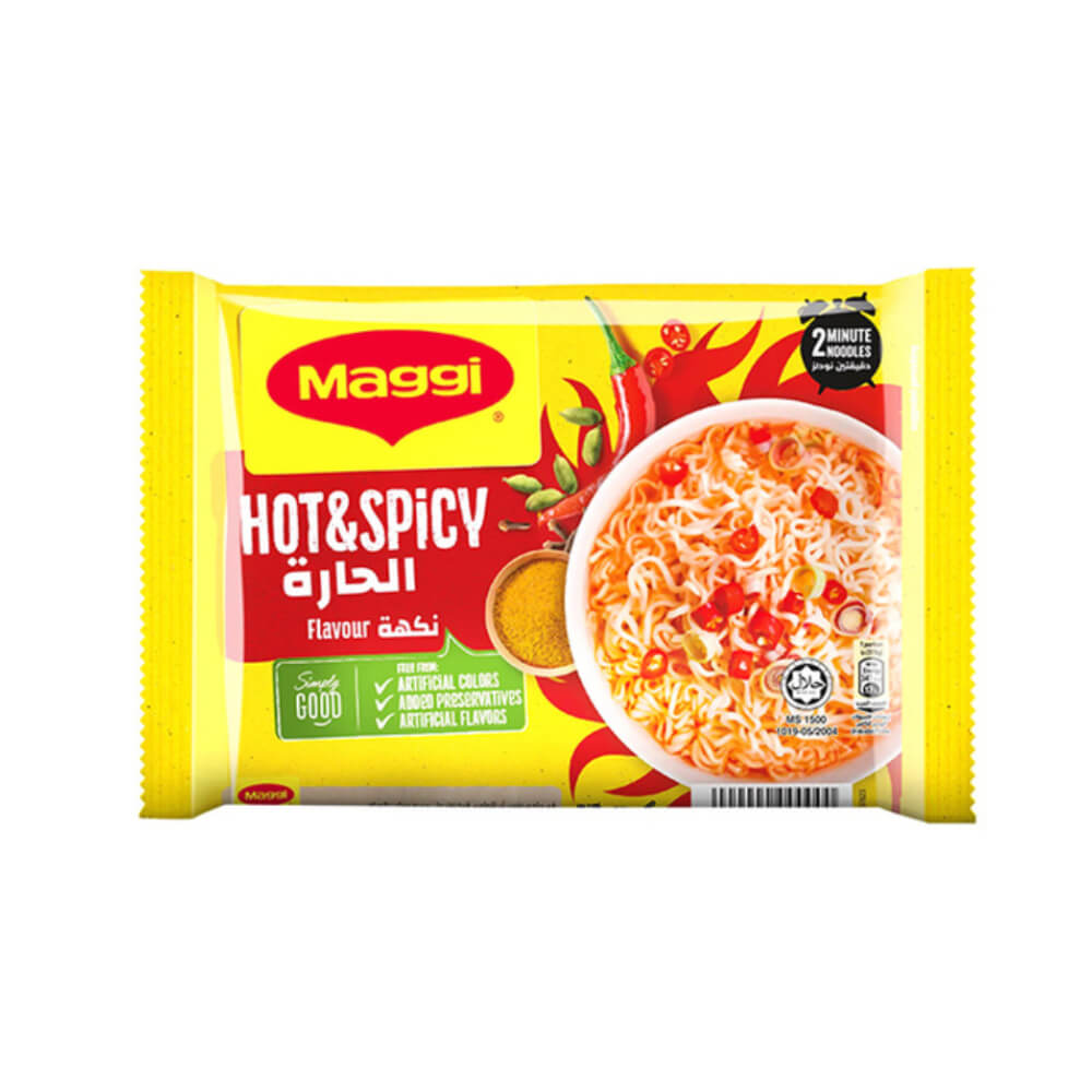 Maggi Hot & Spicy 2 Minutes Instant Noodles 78gm