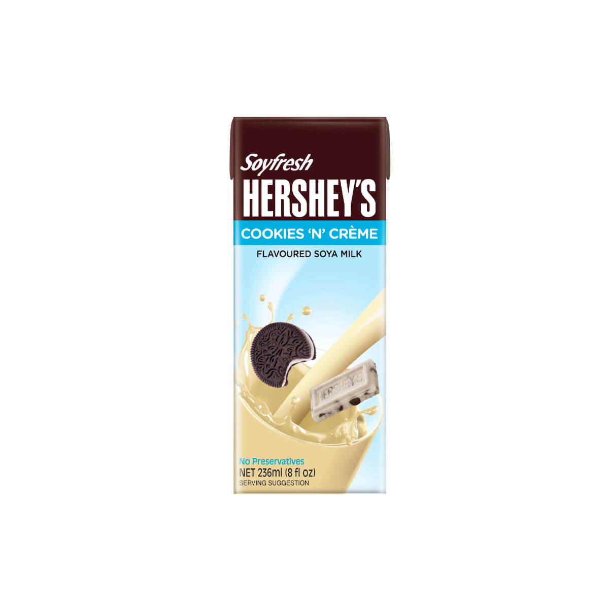 Hershey's Soyfresh Cookies N Cream Soya Milk 236ml