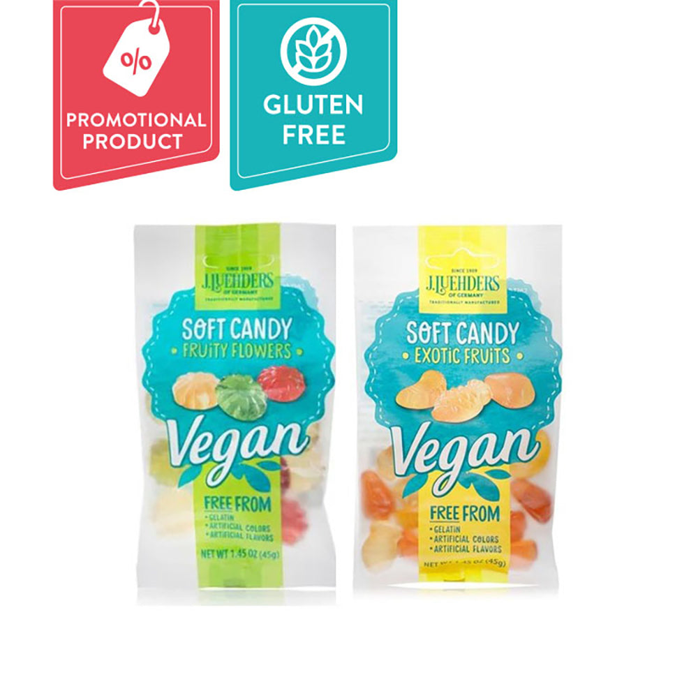 J.Luehders Vegan Soft Candy Exotic Fruits 45gx2