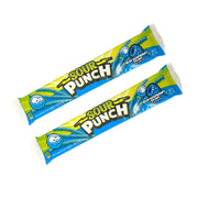 Sour Punch Blue Raspberry Straws Candy 2x57gm