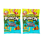 Sour Punch Bites Tropical Blends Candy 2x105gm