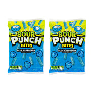 Sour Punch Bites Blue Raspberry Candy 2x105gm