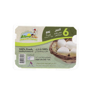 ADPF Maxi Box White Eggs 6 Pieces