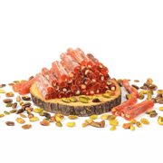 Turkish Turko Baba Turkish Delight Orange Pistachio Finger 250G