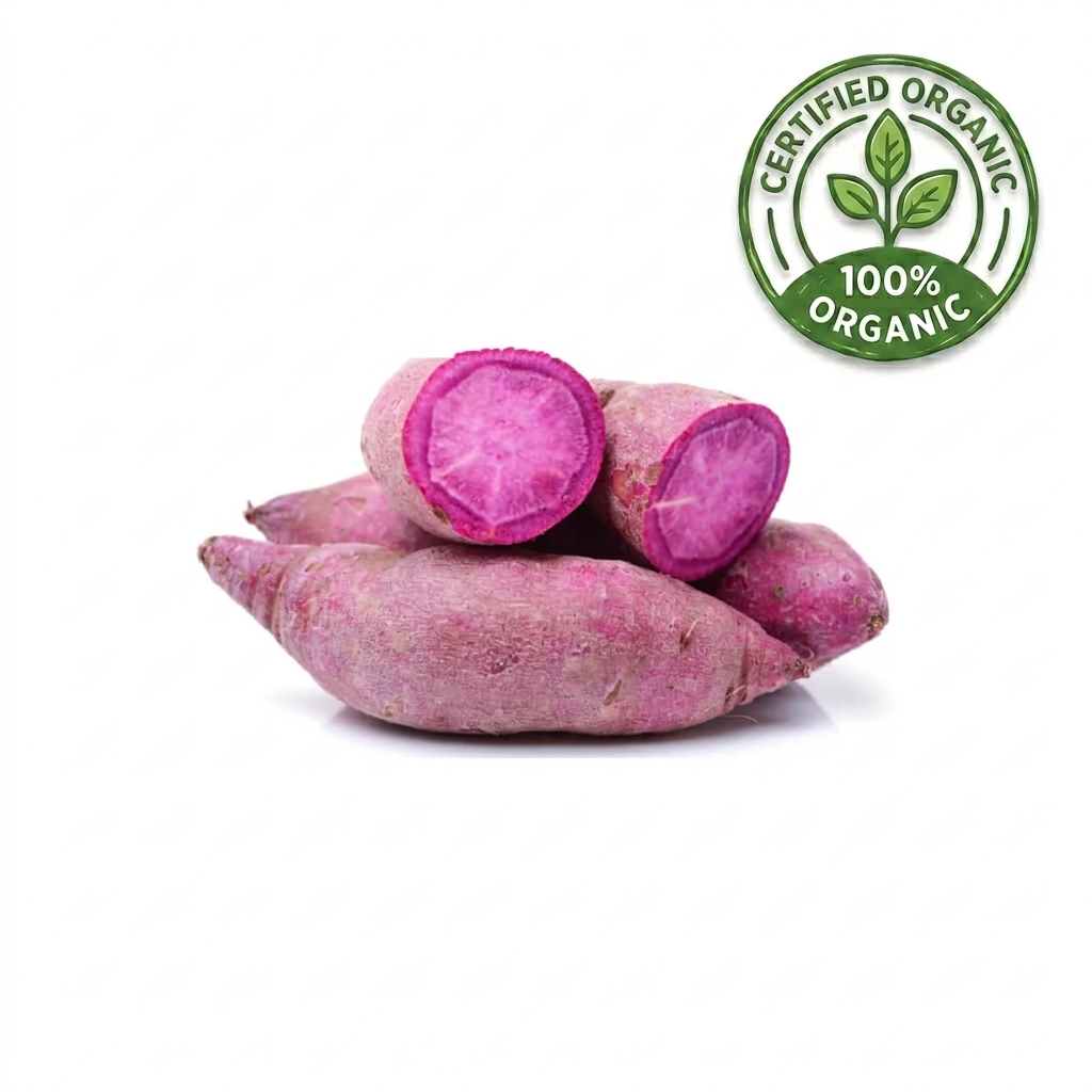 Organic Purple Sweet Potato Usa 500g