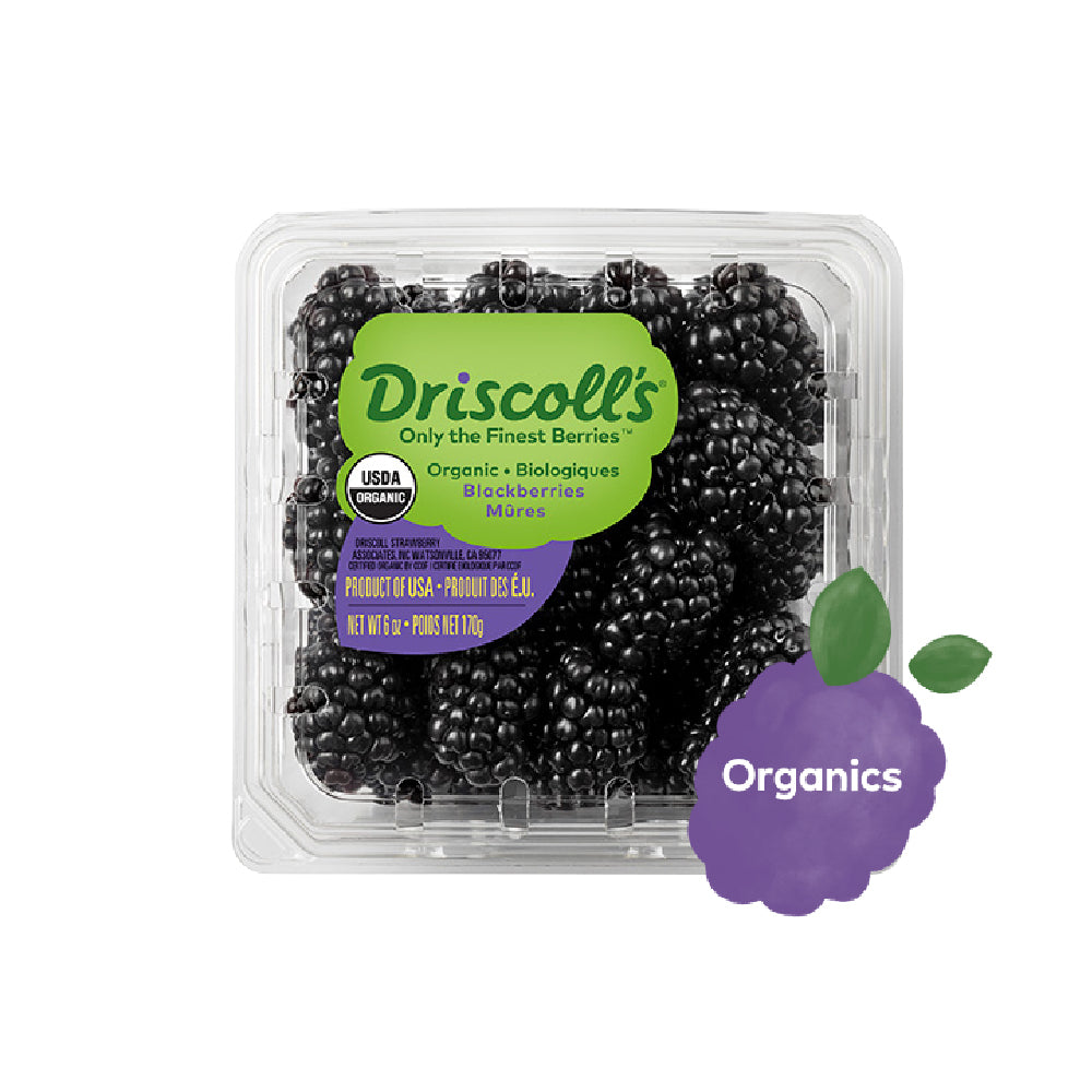 Driscoll's Blackberry Organic Usa 170g Pack