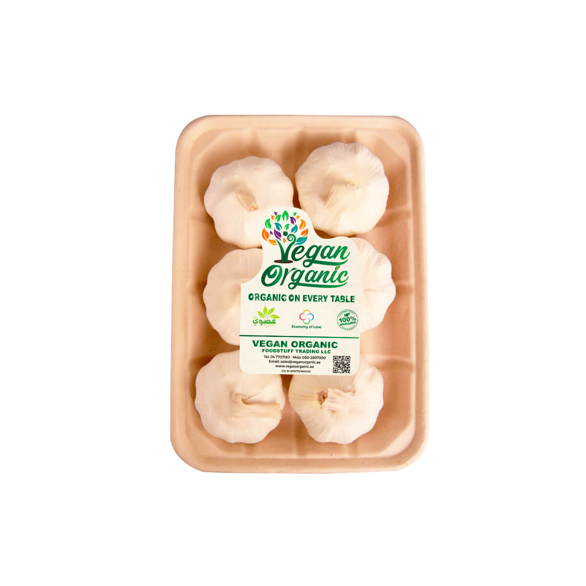 Garlic Organic India 250g Pack