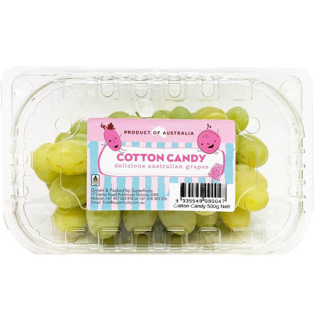 Grapes Cotton Candy Australia 500g