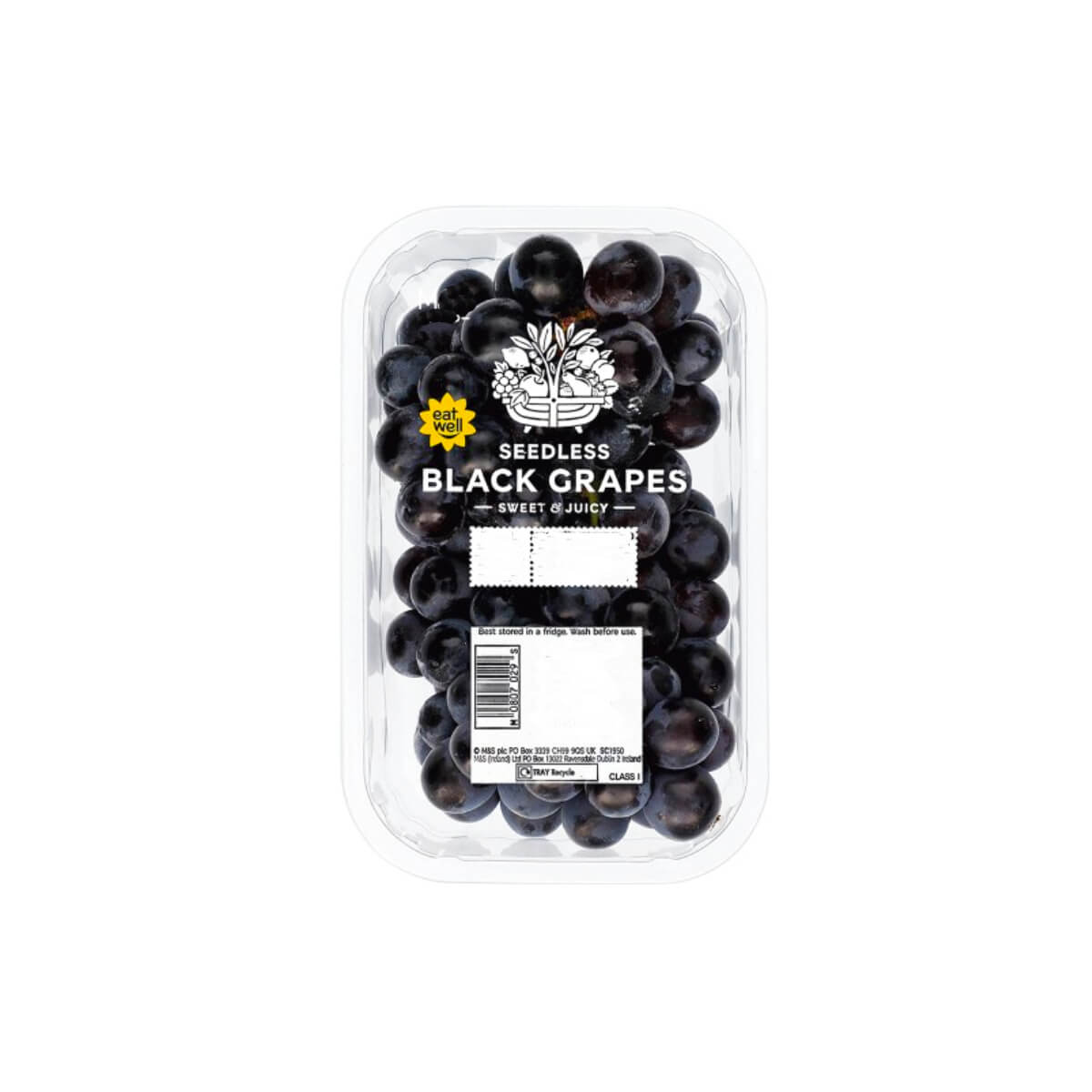 Grapes Black Egypt 500g