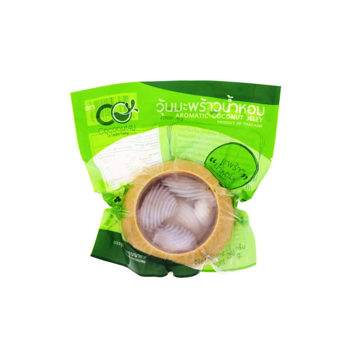 Coco 4 U Coconut Jelly Thailand 280g Pack