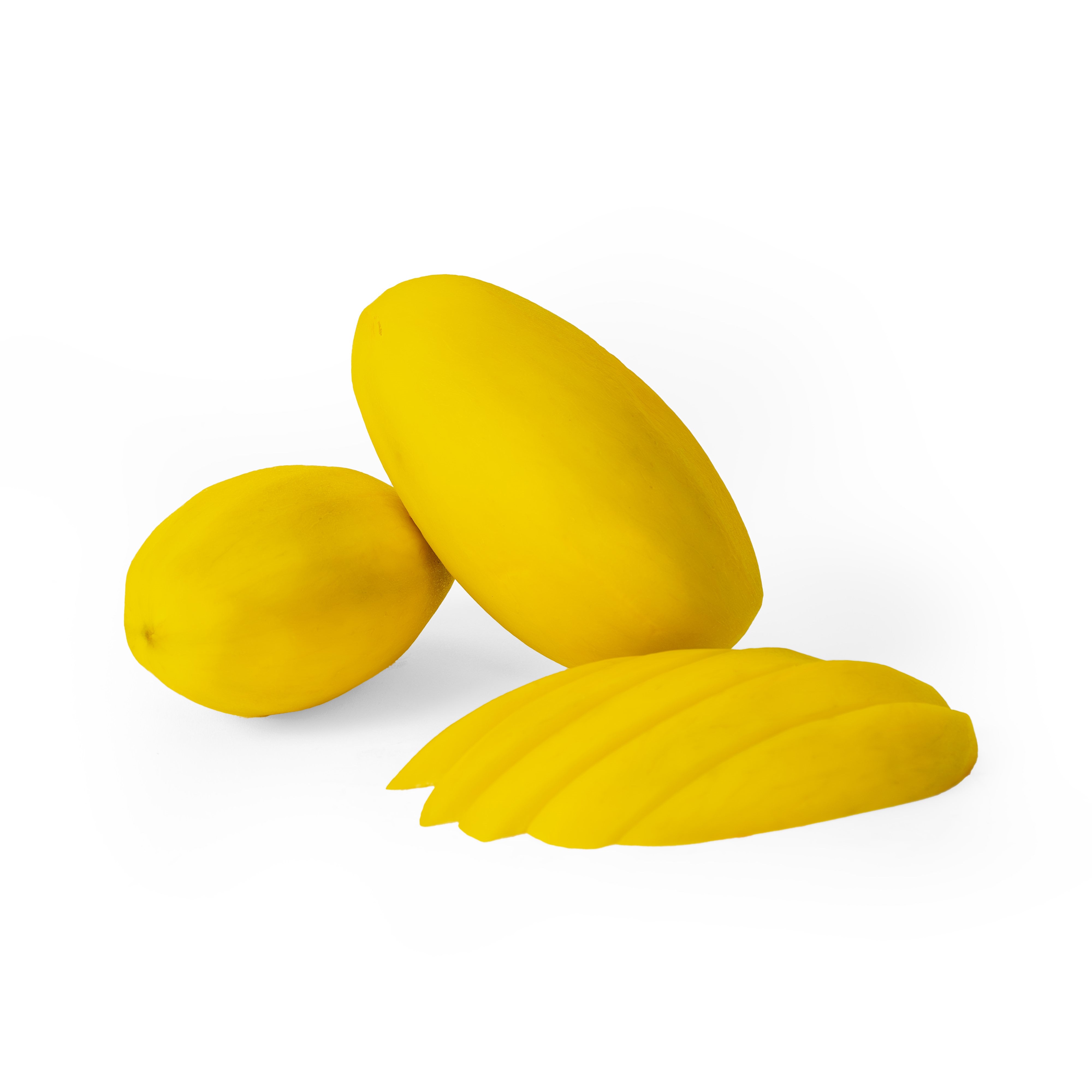 Peeled Yellow Mango Plum Thailand 1kg Pack