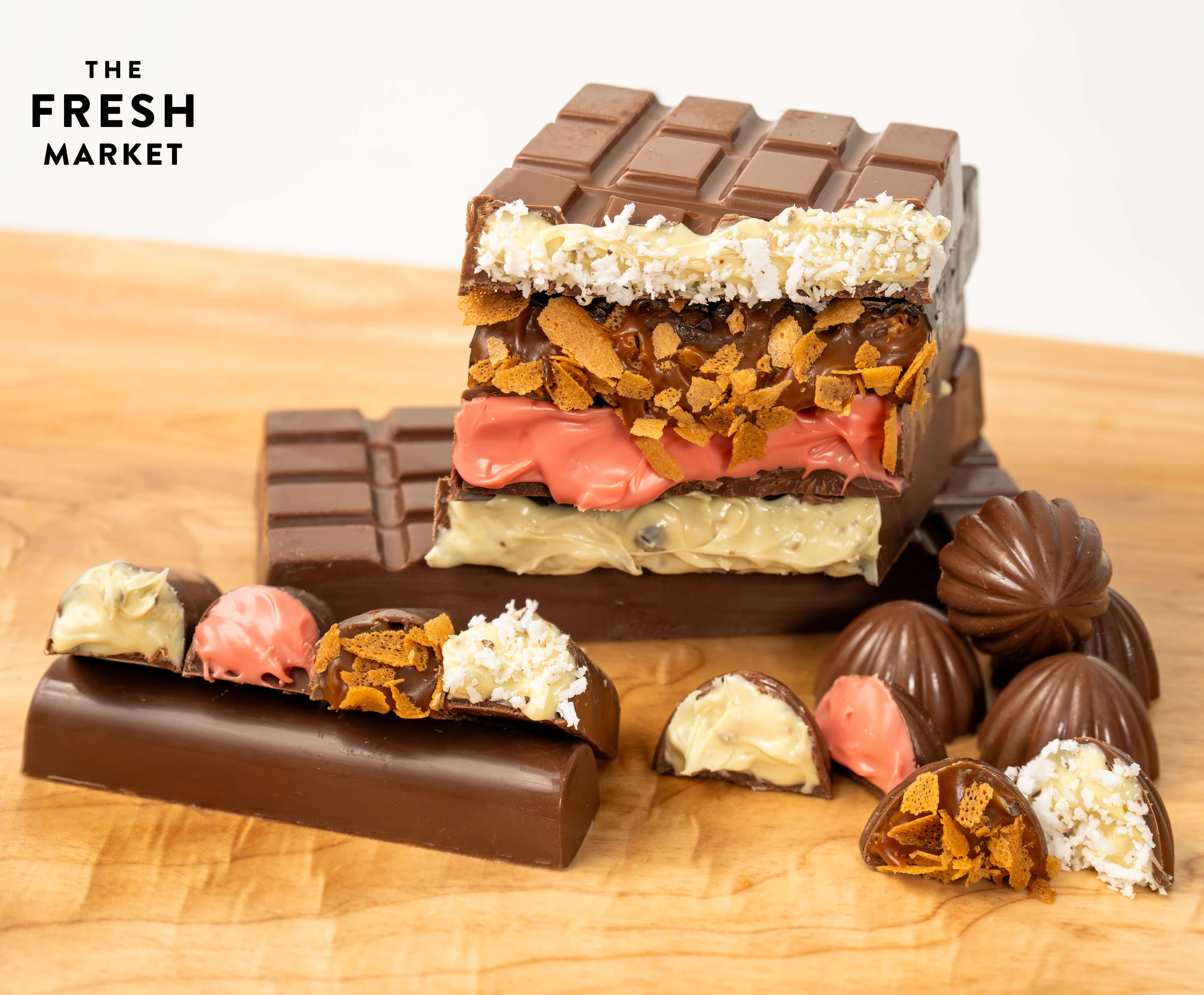 Dubai Chocolate With Dried Fruits