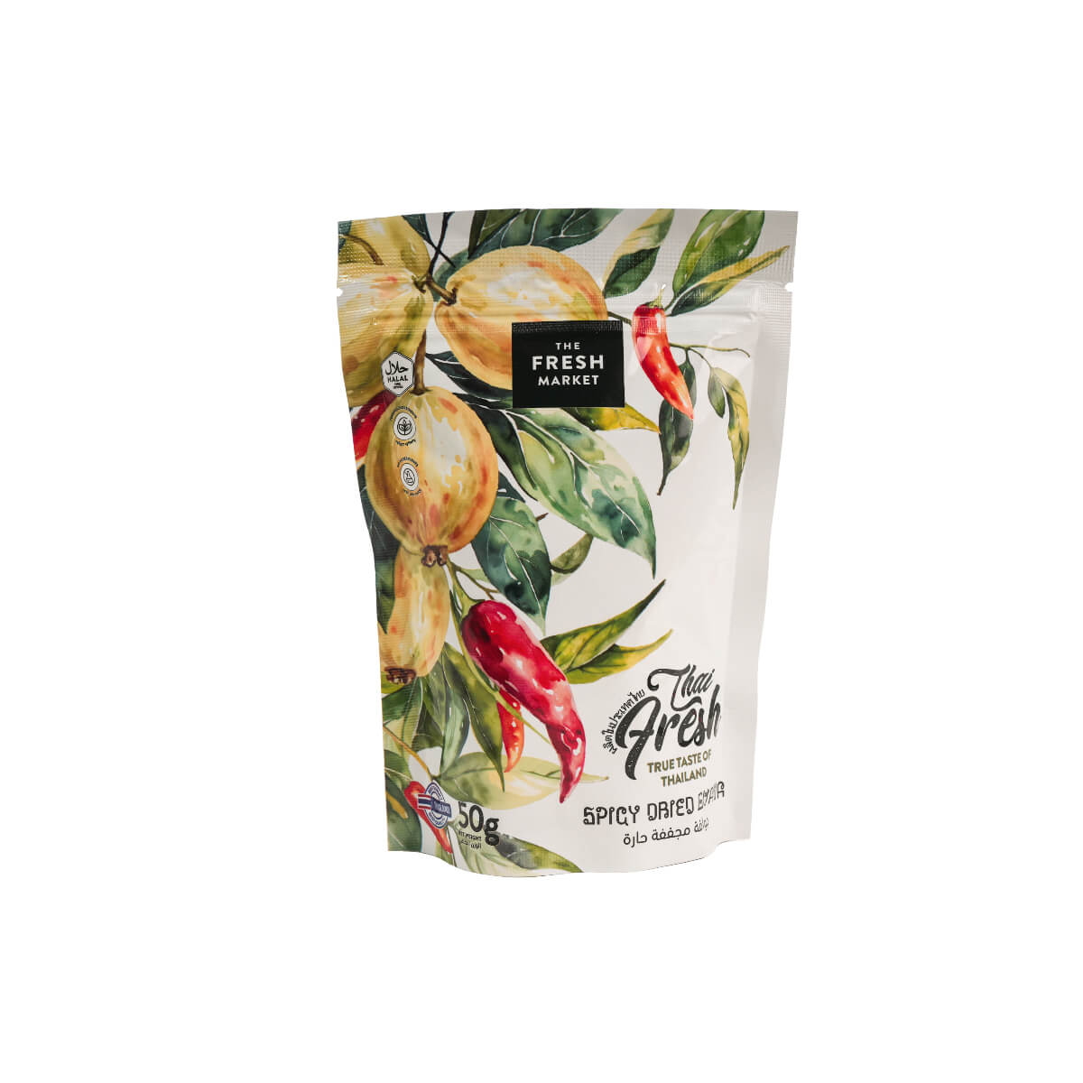 The Fresh Market Spicy Dried Guava Thailand 50g