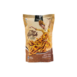 The Fresh Market Natural Crispy Saba Banana Chips Thailand 100g