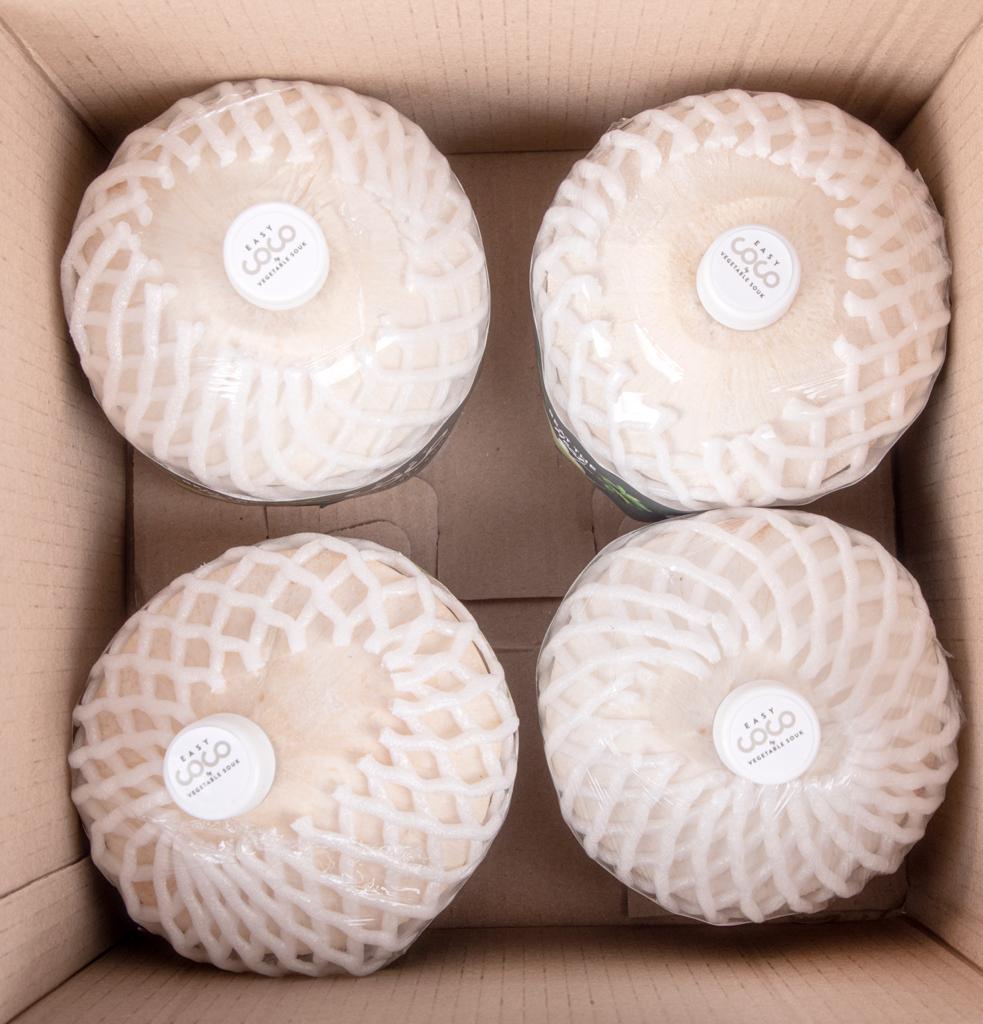 Easy Coco Tender Coconut Hamper 4S Thailand 4 Piece Box