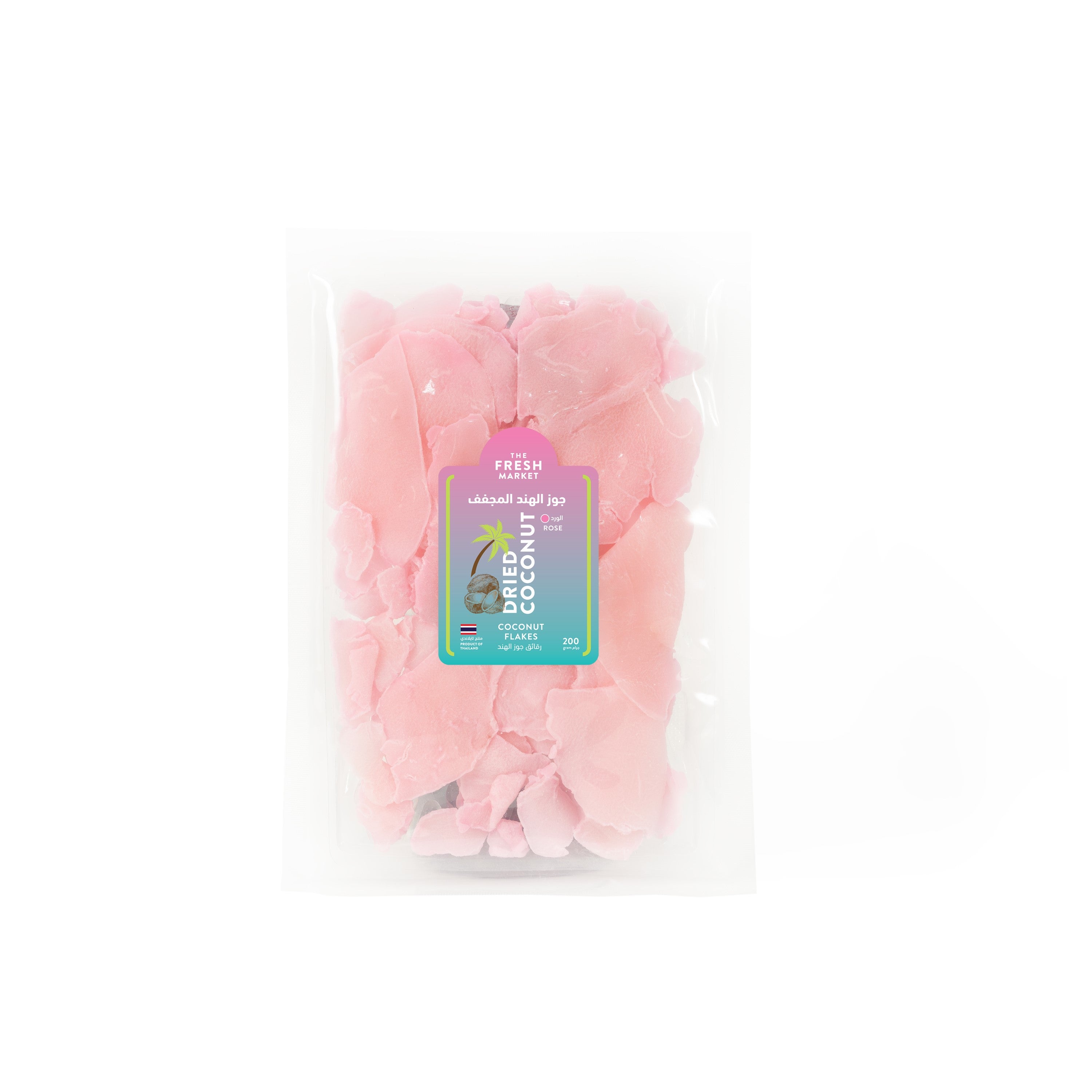 Dried Coconut Flakes Pink Thailand 1 Pack